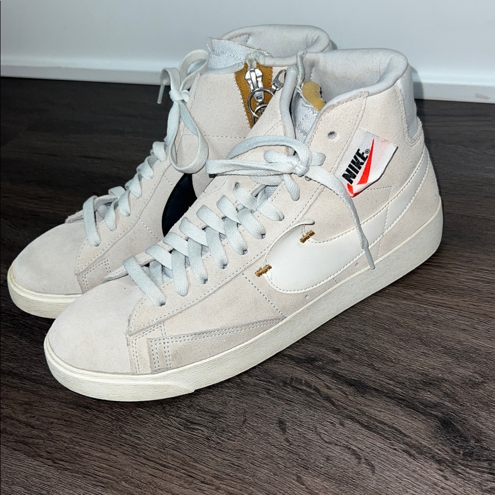 Nike Rebel Blazer XX High-Top Suede Sneakers